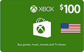 $100 Xbox gjafakort- fyrir Xbox USA